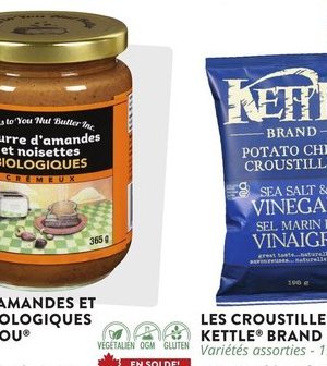 De Nuts to You Beurre d'amandes et noisettes bi…