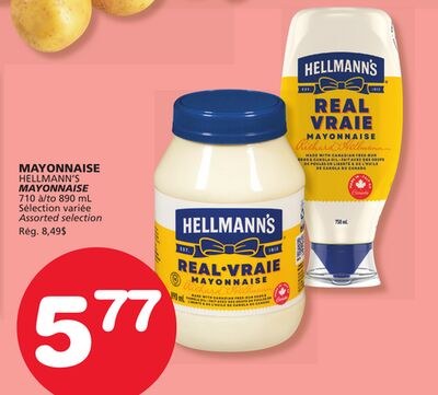 HELLMANN'S MAYONNAISE