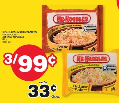 MR. NOODLES INSTANT NOODLES
