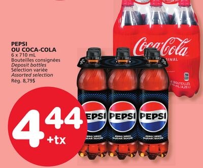PEPSI OU COCA-COLA