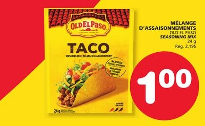 OLD EL PASO SEASONING MIX