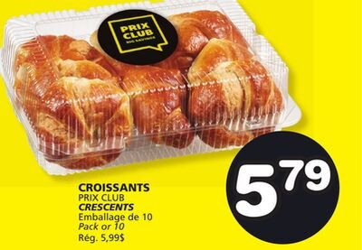 PRIX CLUB CRESCENTS