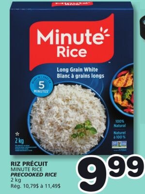MINUTE RICE PRECOOKED RICE
