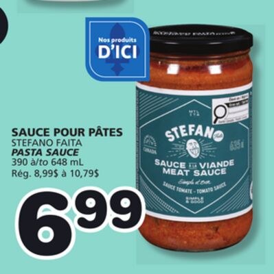 STEFANO FAITA PASTA SAUCE