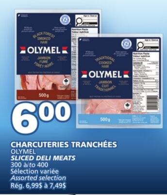 OLYMEL SLICED DELI MEATS