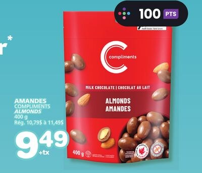 COMPLIMENTS ALMONDS