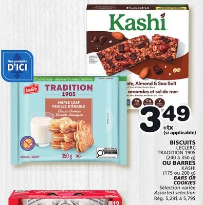 LECLERC TRADITION 1905 (240 to 350 g) OR KASHI …