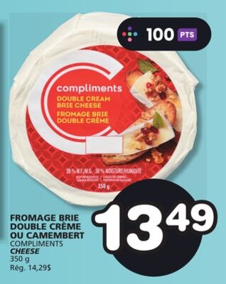 COMPLIMENTS CHEESE