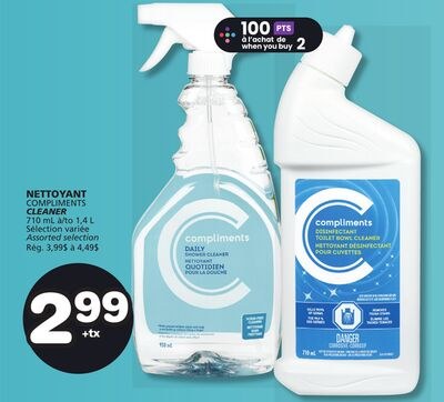 COMPLIMENTS CLEANER