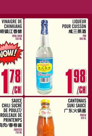 Liqueur pour Cuisson