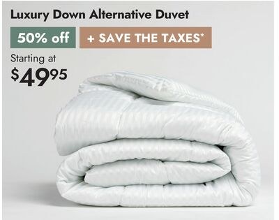 Luxury Down Alternative Duvet