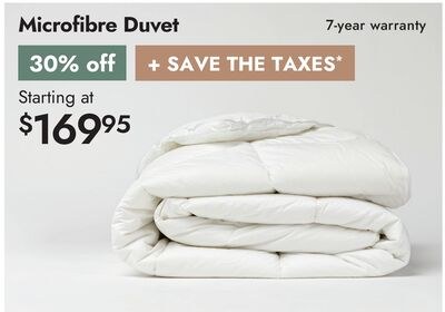 Microfibre Duvet