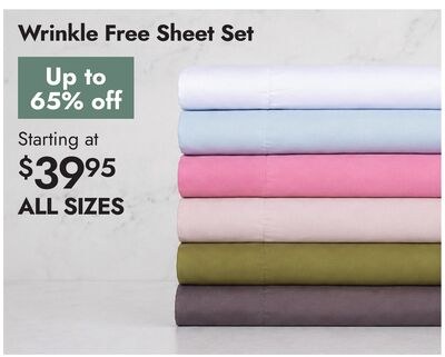 Wrinkle Free Sheet Set