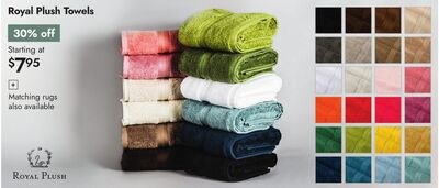 Royal Plush Towels