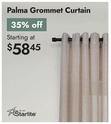 Palma Grommet Curtain