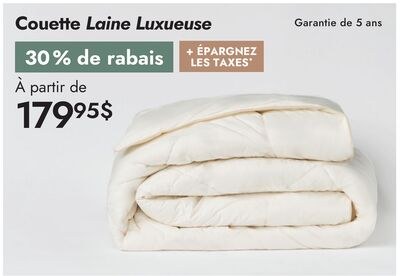 Couette Laine Luxueuse