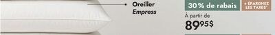 Oreiller Empress
