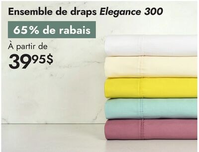 Ensemble de draps Elegance 300