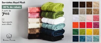Serviettes Royal Plush