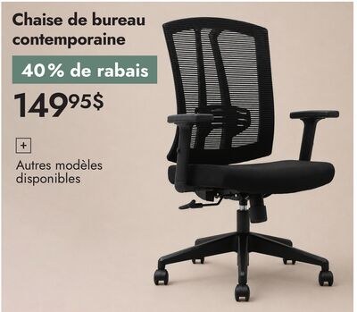 Chaise de bureau contemporaine