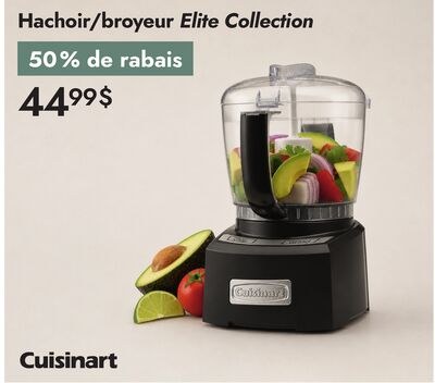 Hachoir/broyeur Elite Collection