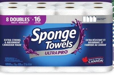 SPONGETOWELS® ULTRAPRO, 8=16 ROLLS