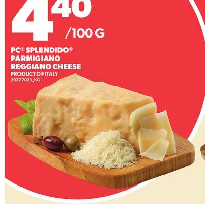 PC® SPLENDIDO® PARMIGIANO REGGIANO CHEESE