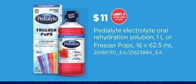 PEDIALYTE ELECTROLYTE ORAL REHYDRATION SOLUTION…