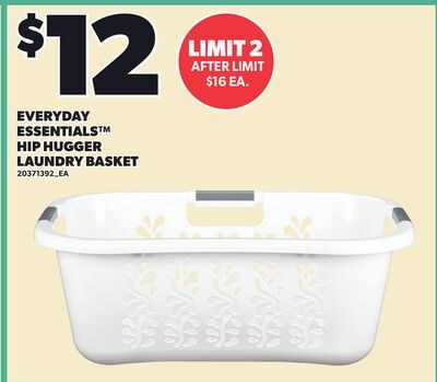 EVERYDAY ESSENTIALS™ HIP HUGGER LAUNDRY BASKET