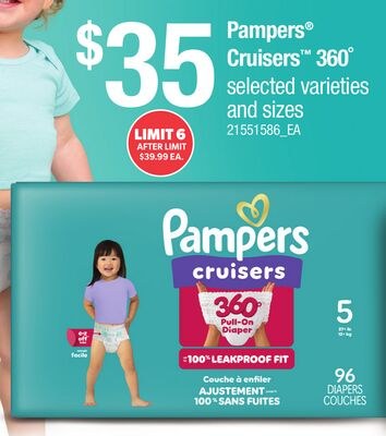 PAMPERS® CRUISERS™ 360°