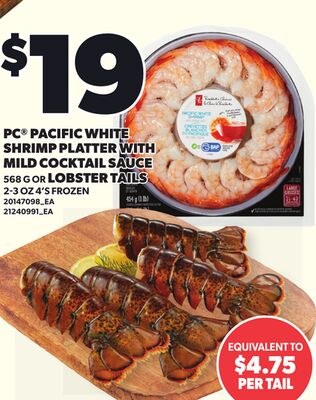 PC® PACIFIC WHITE SHRIMP PLATTER WITH MILD COCK…