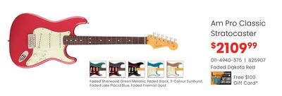 Am Pro Classic Stratocaster