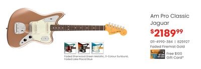 Fender Am Pro Classic Jaguar
