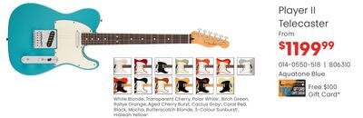 Fender Player II Telecaster