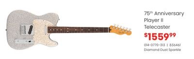Fender 75th Anniversary Player II Telecaster Di…
