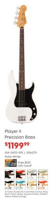 Fender Player II Precision Bass
