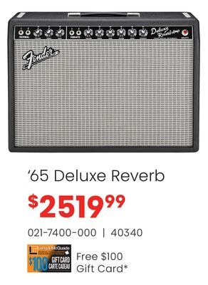 Fender '65 Deluxe Reverb