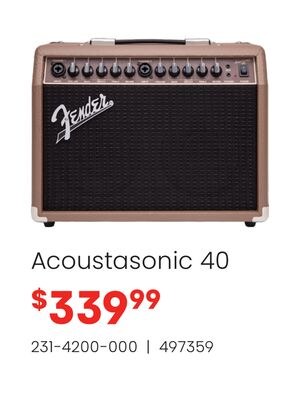 Fender Acoustasonic 40