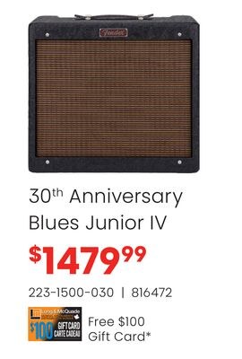 Fender 30th Anniversary Blues Junior IV