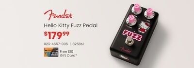 Fender Hello Kitty Fuzz Pedal