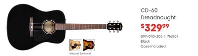 Fender CD-60 Dreadnought