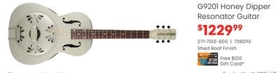 Gretsch G9201 Honey Dipper Resonator Guitar