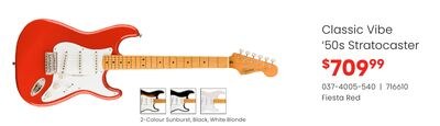 Squier Classic Vibe '50s Stratocaster with Mapl…