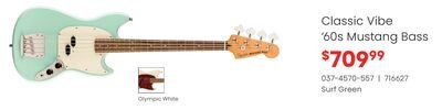Fender Classic Vibe '60s Mustang Bass