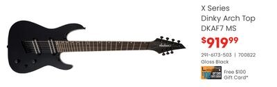 Jackson X Series Dinky Arch Top DKAF7 MS Gloss …