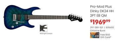 Charvel Guitars Pro-Mod Plus Dinky DK24 HH 2PT …