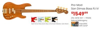 Pro-Mod San Dimas Bass PJ IV