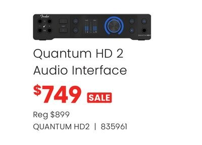 Fender Quantum HD 2 Audio Interface