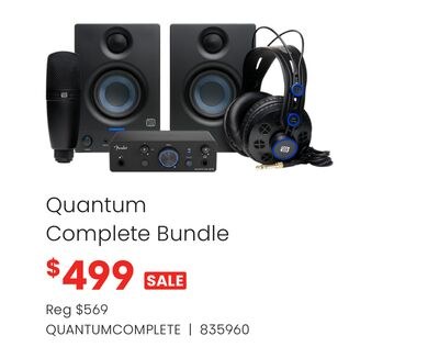 Fender Quantum Complete Bundle