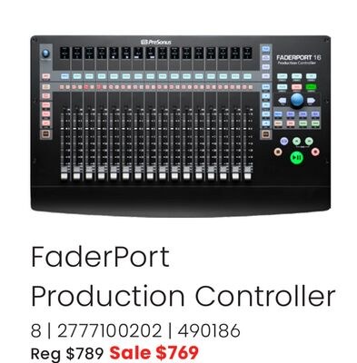 Presonus FaderPort Production Controller